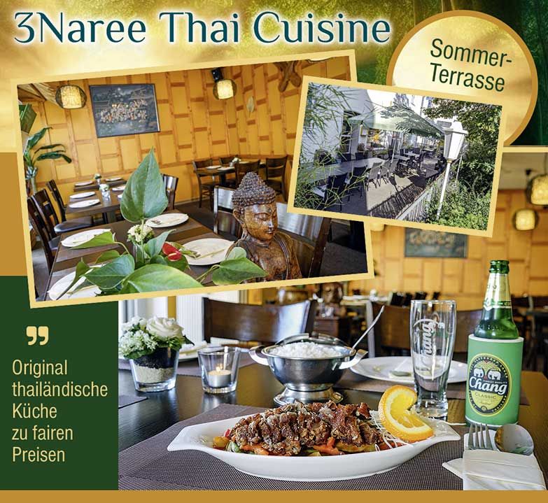 3 Naree Thai Cuisine - Thailändisches Restaurant Wolfsburg