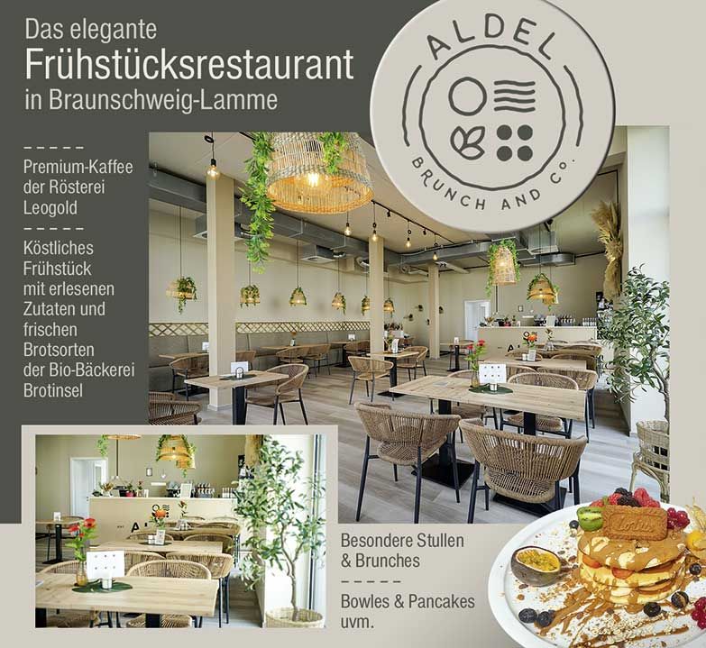 Aldel Brunch and Co - Frühstücksrestaurant & Cafe Braunschweig-Lamme