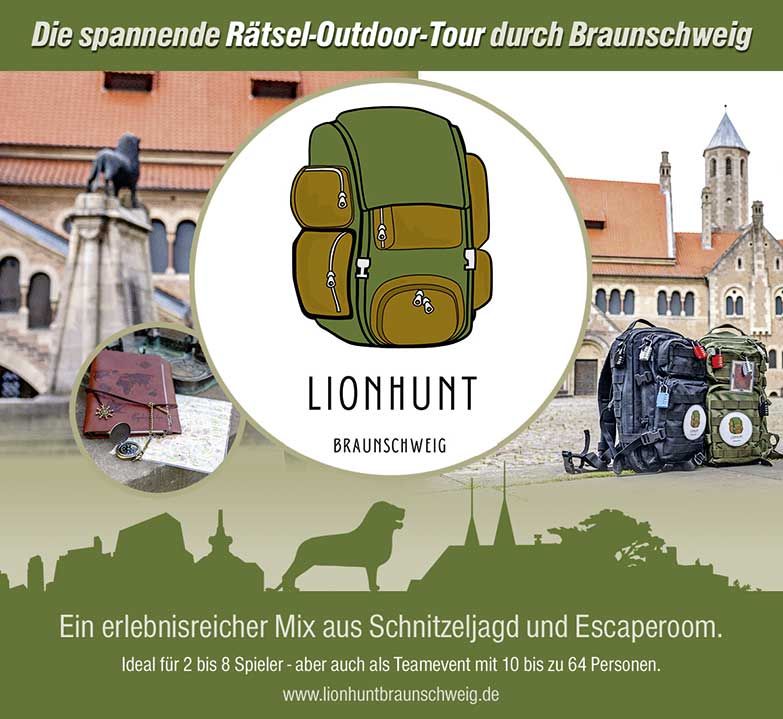 Lionhunt - Rätsel-Outdoor-Touren Braunschweig