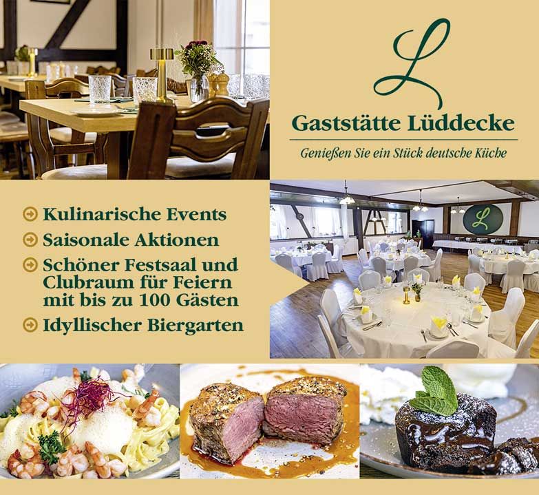 Gaststätte Lüddecke - Deutsches Restaurant Cremlingen-Hordorf